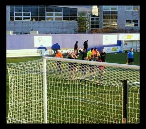 Celebrations at full time